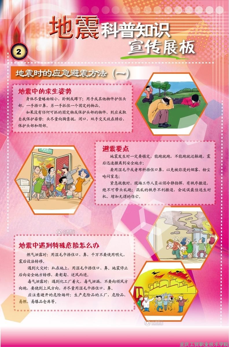科普园地——地震来了应该怎么办？
